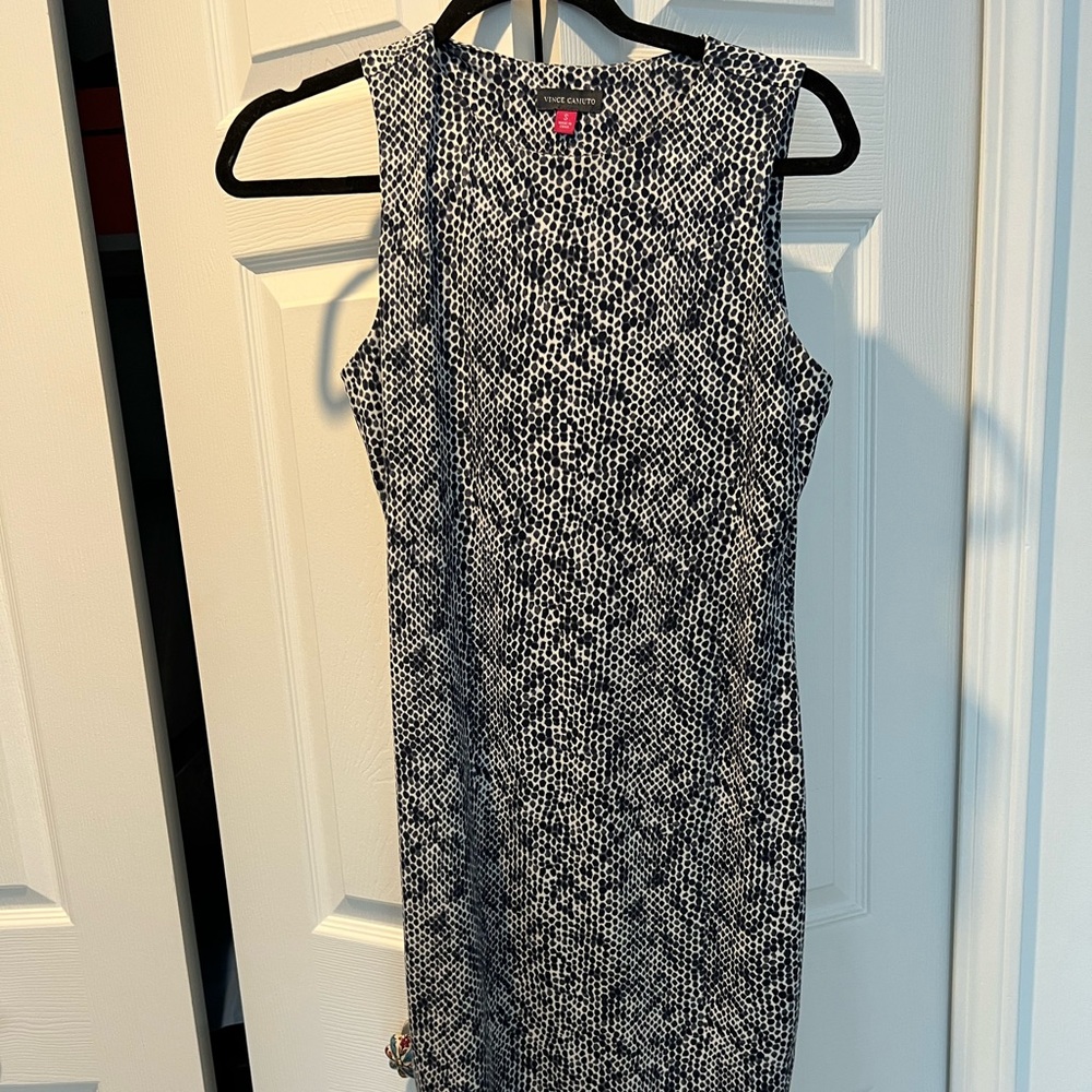 Vince Camuto snakeskin pattern dress
